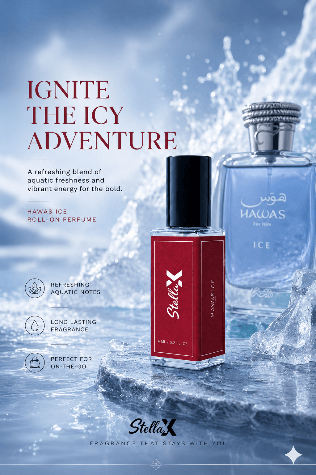 Hawas Ice (Inspired Perfume Oil)