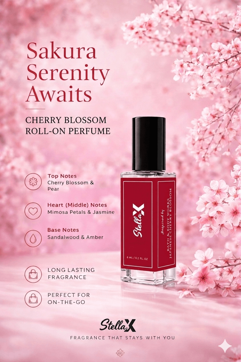 Cherry Blossom (Inspired Perfume Oil)