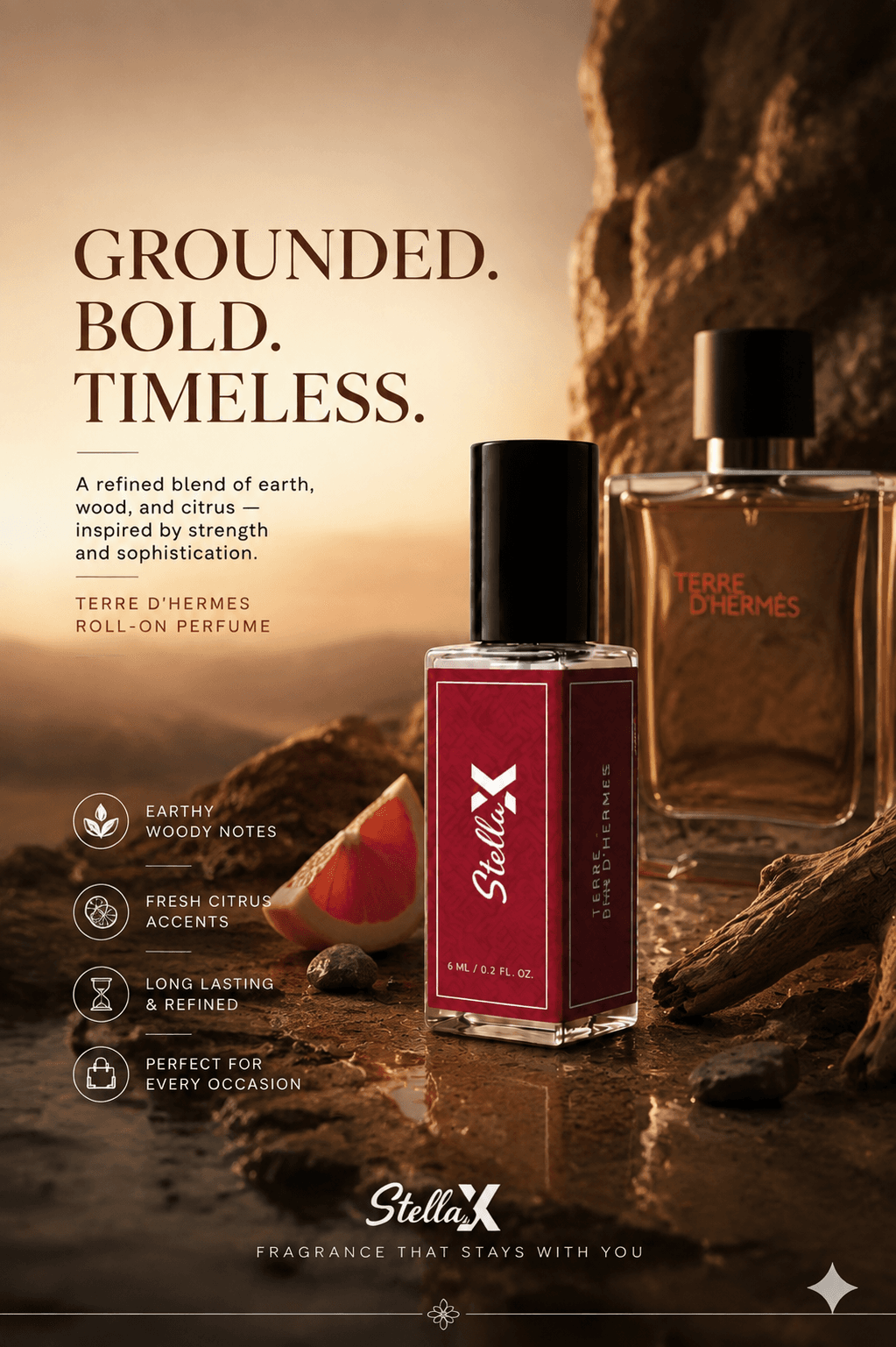Terre D’Hermes (Inspired Perfume Oil)