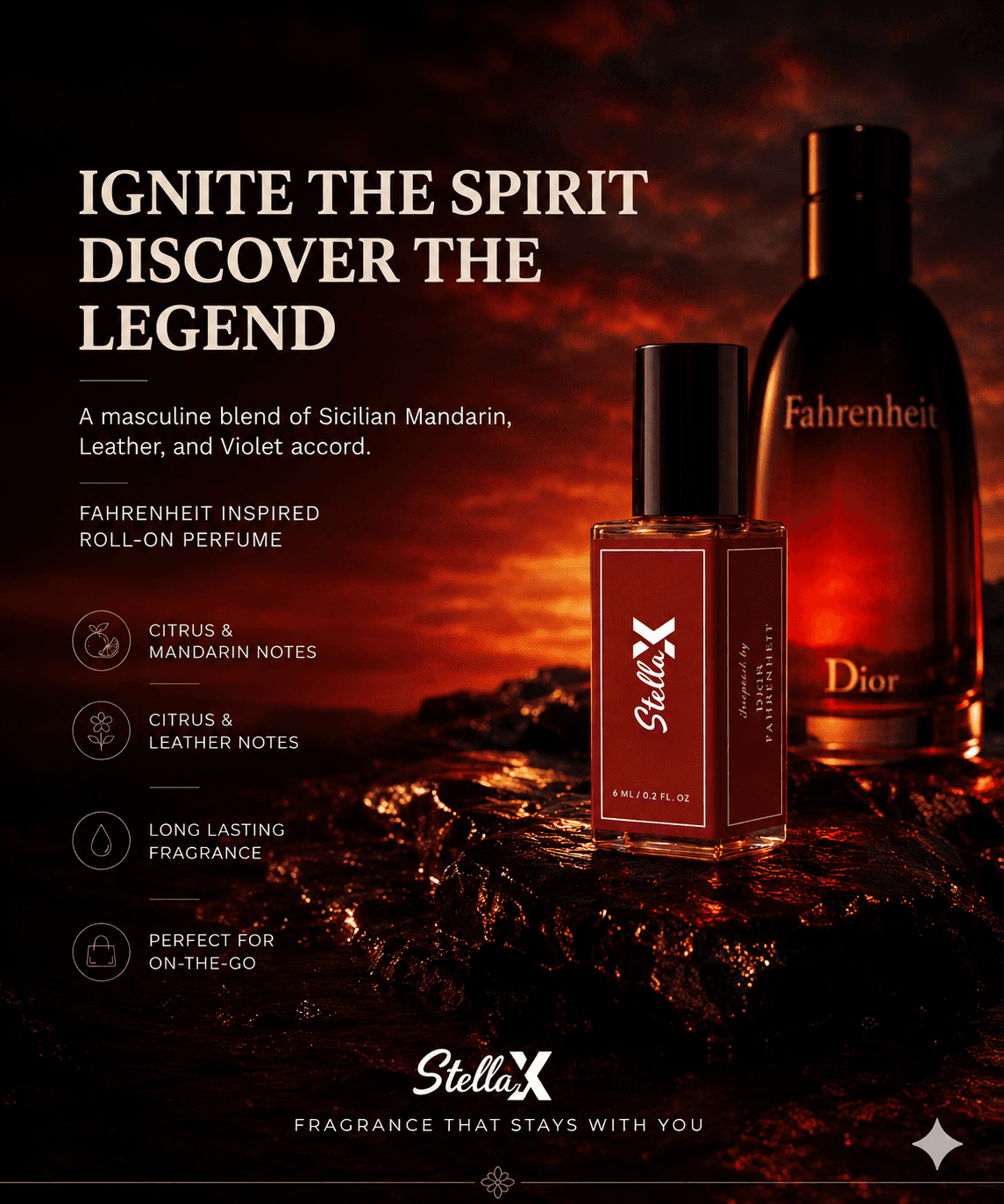 Fahrenheit (Inspired Perfume Oil)