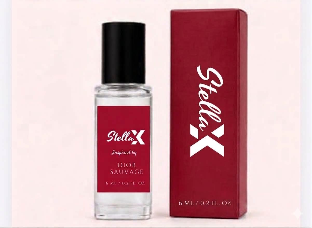StellaX perfume bottle and box